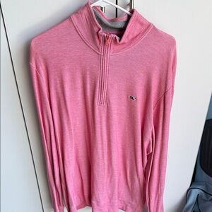 Vineyard Vines Pink Lightweight Shirt Jacket